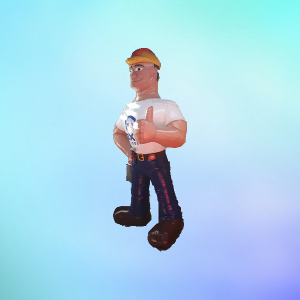 Personaje 3 mts